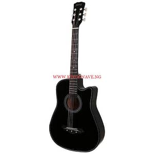 Acoustic Box Guitar With Bag, And Pick 38" -