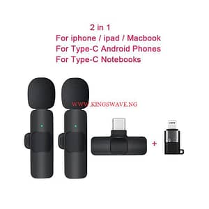 Portable Phone Connect K9 2.4 GHz 2 Microphone For IPhone And Type-C Phones
