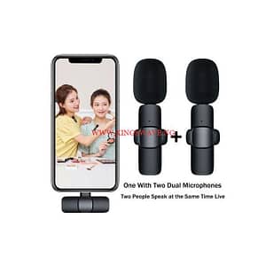 Dual Wireless Lavalier Microphone-For Type-C