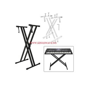 Piano Stand -Type X - Black