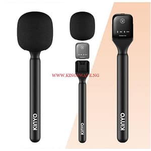 Wireless Interview Microphone Adapter-Compatible With DJI Mic,Rode GO,Hollyland Lark,More