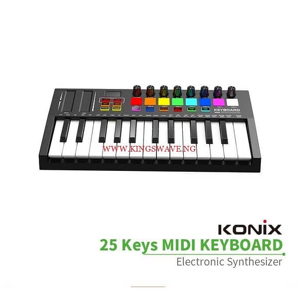25 Key MIDI Keyboard Controller Electronic Audio Intelligent