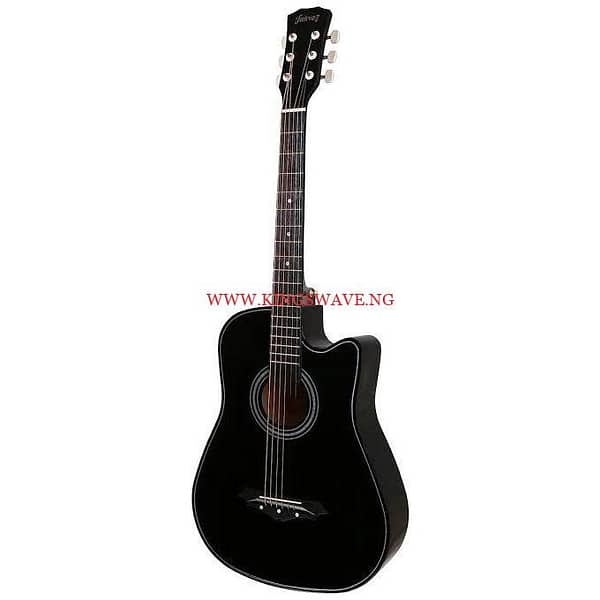 Acoustic Box Guitar With Bag, And Pick 38" -