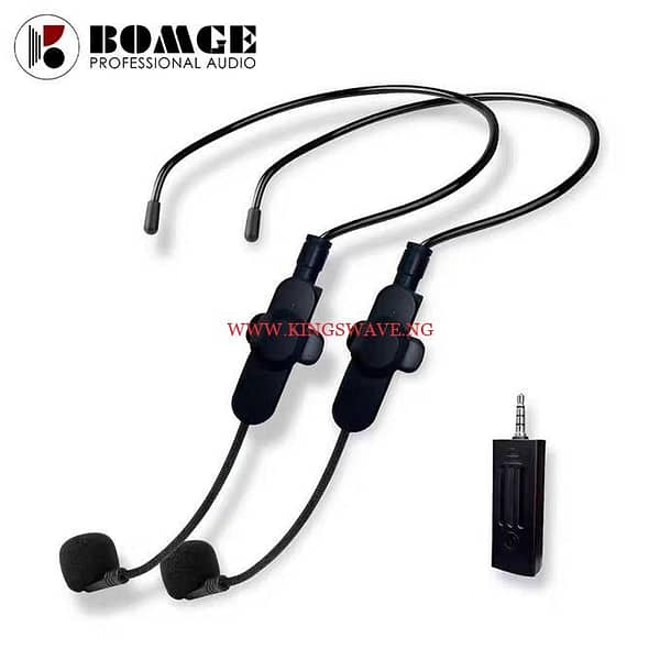 2 Microphones 3 In 1 Universal Receiver & Easy Automatic Connection Smart Noise Cancellation Full Compatibility 393ft Audio