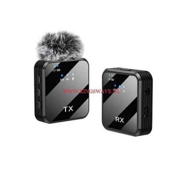 8-10 Hours 3 In 1 Wireless Lapel Microphone For IPhone/Android Users