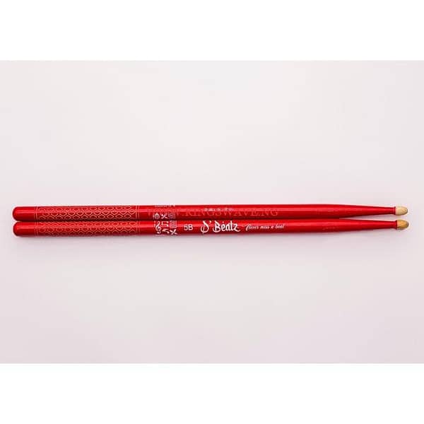 D'beatz Drumsticks 5B Red