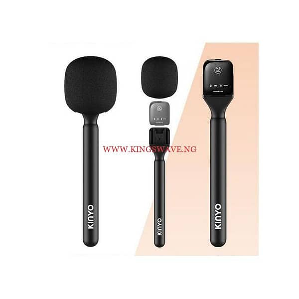 Wireless Interview Microphone Adapter-Compatible With DJI Mic,Rode GO,Hollyland Lark,More