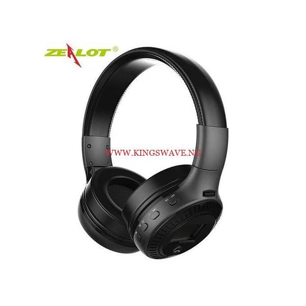 Over Ear B Stereo Bluetooth Headphone Touch Control Noise Cancelling With Microphone - Image 2
