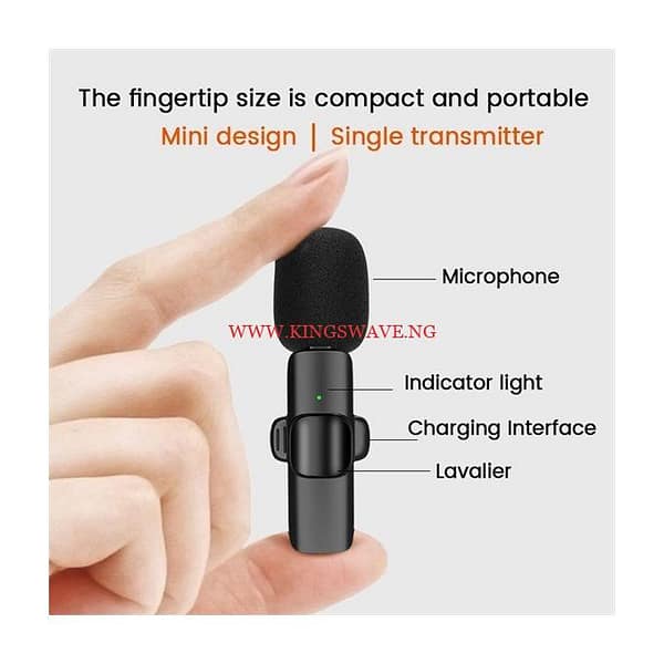 Portable Phone Connect K9 2.4 GHz 2 Mics For Type-C Phones - Image 2