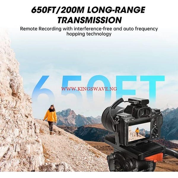 Lark M1 Wireless Lavalier Microphone With Noise Cancellation, 656ft Transmission,8H Battery Life, Compact Wireless Lapel - Image 2