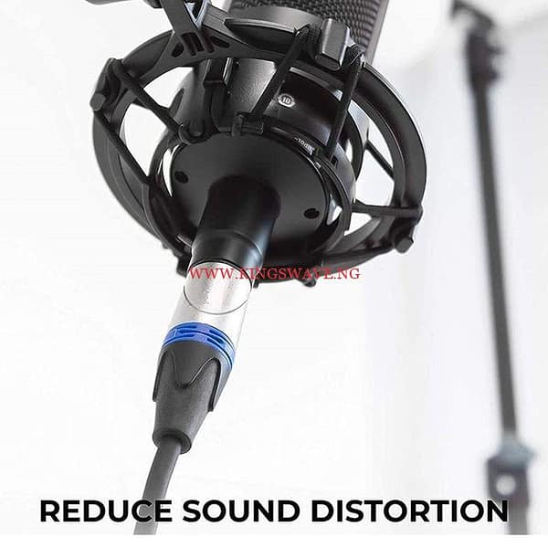 Original Professional Live Stage Microphone Cable 10M-Blue - Image 2