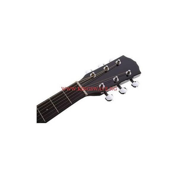 Acoustic Box Guitar - Black 38'' - Image 3