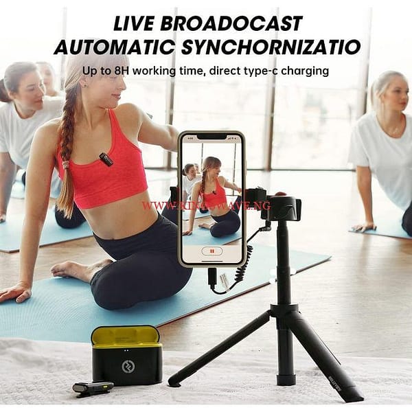 Lark M1 Wireless Lavalier Microphone With Noise Cancellation, 656ft Transmission,8H Battery Life, Compact Wireless Lapel - Image 3