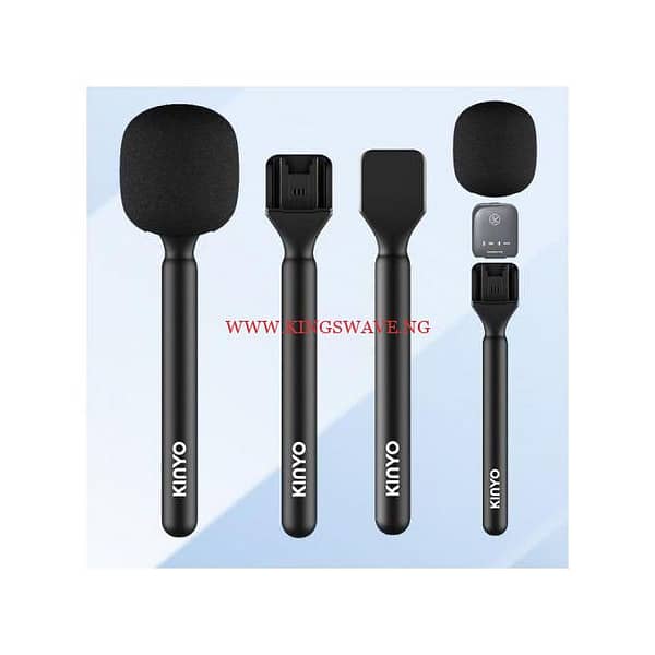 Wireless Interview Microphone Adapter-Compatible With DJI Mic,Rode GO,Hollyland Lark,More - Image 3