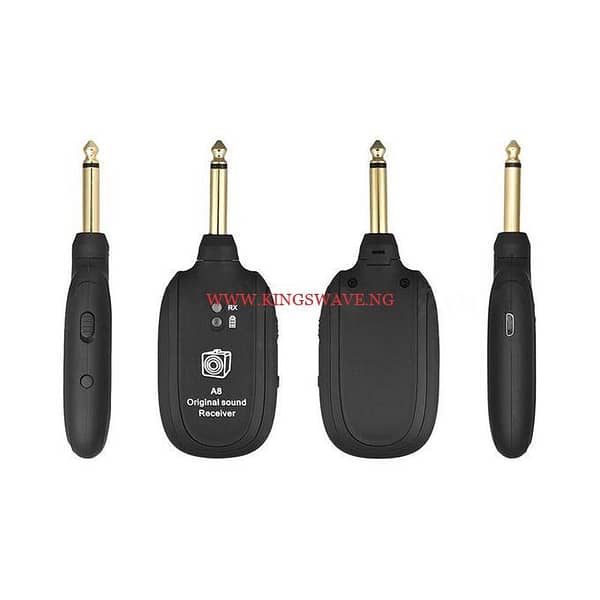 A8 UHF Wireless Guitar Transmitter Receiver Set 730mhz 50M - Image 3