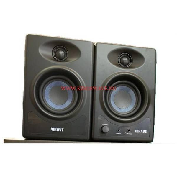 N Audio Studio Monitors Professional 2 Way 50w Speaker (pair) - Image 4