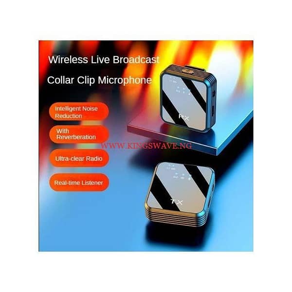 8-10 Hours 3 In 1 Wireless Lapel Microphone For IPhone/Android Users - Image 4