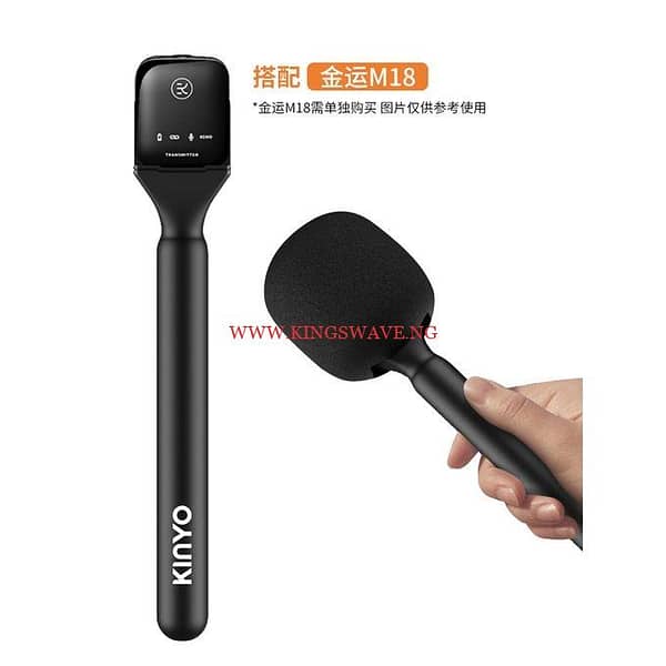 Wireless Interview Microphone Adapter-Compatible With DJI Mic,Rode GO,Hollyland Lark,More - Image 4