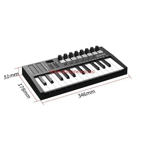 25 Key MIDI Keyboard Controller Electronic Audio Intelligent - Image 5
