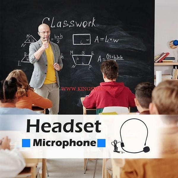 Uhf Wireless Microphone Headband  Lapel Microphone Du - Image 6