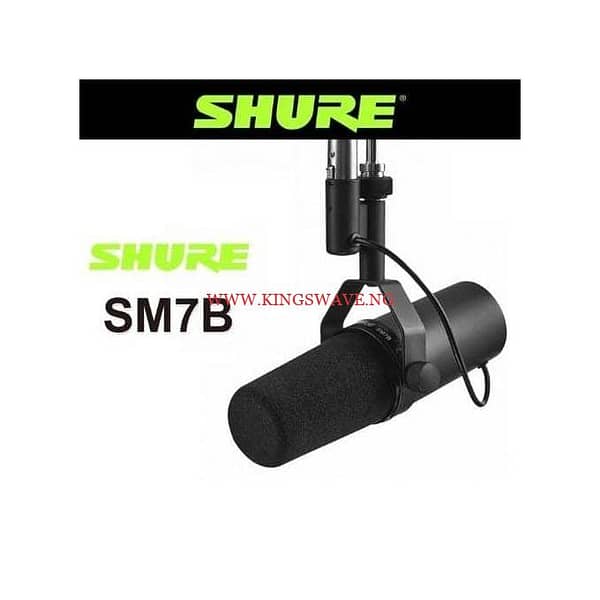 Professional Microphone Cardioid Studio Selectable Frequency Response Broadcast Podcast Mic Shure. SM7B Mic Live Vocal Recording - Image 6