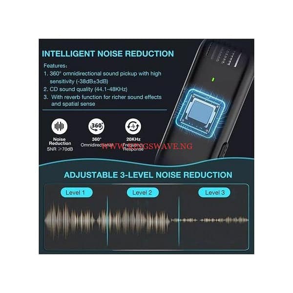 Wireless Lavalier Microphone, With Charging Case For IPhone And Android - Image 7